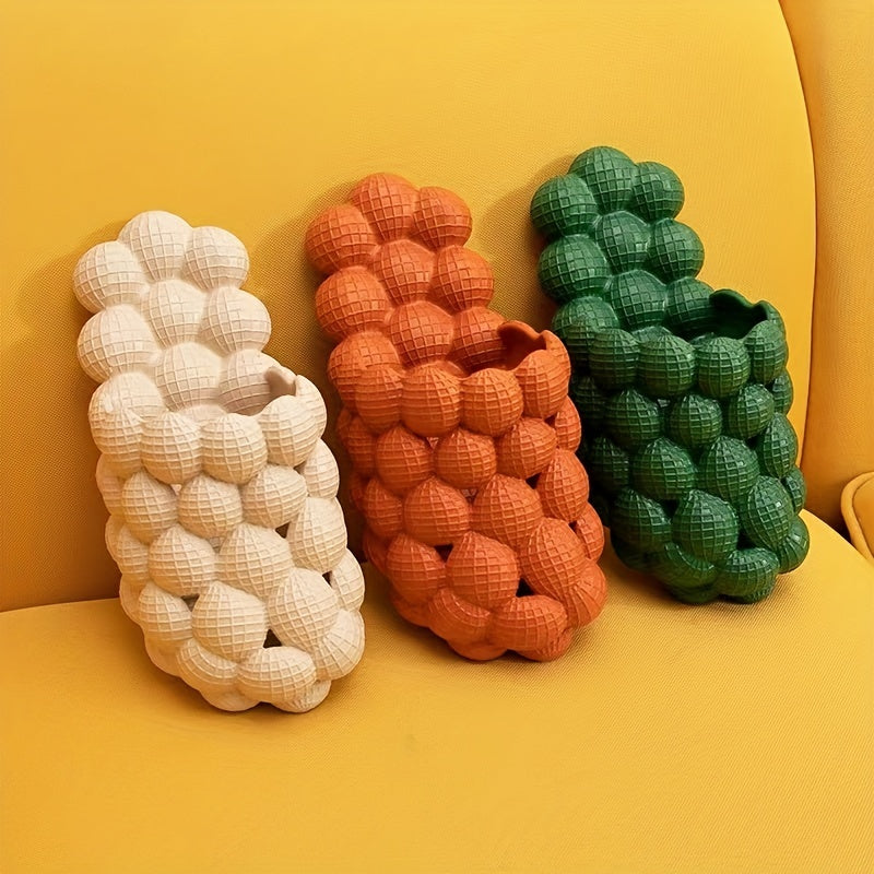 Men's Bubble Slides Assorted Colors Casual Walking Slippers