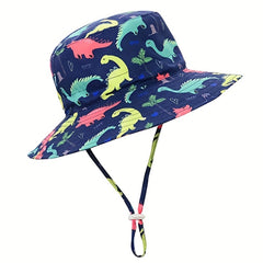 Dino Fisherman's Hat Sun Protection Bucket Hat