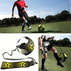 Football Kick Trainer Single Soccer Ball Auxiliary Training Equipment