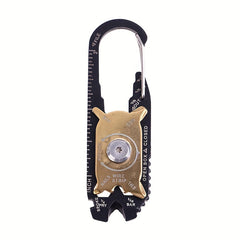 Portable Keychain Buckle Tool for Outdoor Camping Hiking
