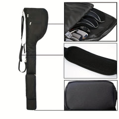 Large Capacity Portable Nylon Golf Storage Bag with Zipper