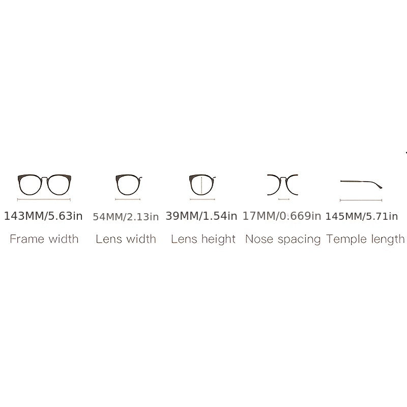 Men's Anti Light Ultra Clear Glasses Unisex Lightweight