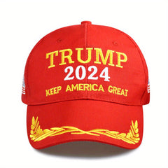 Flag Embroidery Baseball Cap Adjustable Unisex Dad Hats