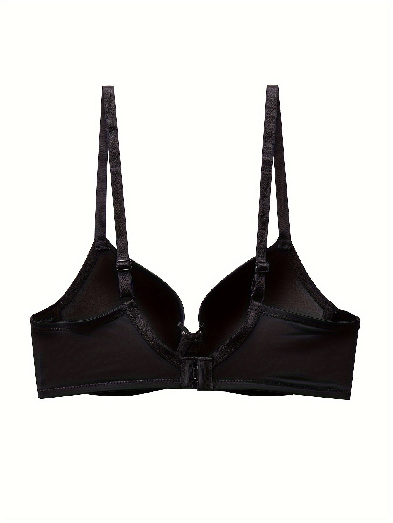 5pcs Comfy Push Up Bra Women's Lingerie
