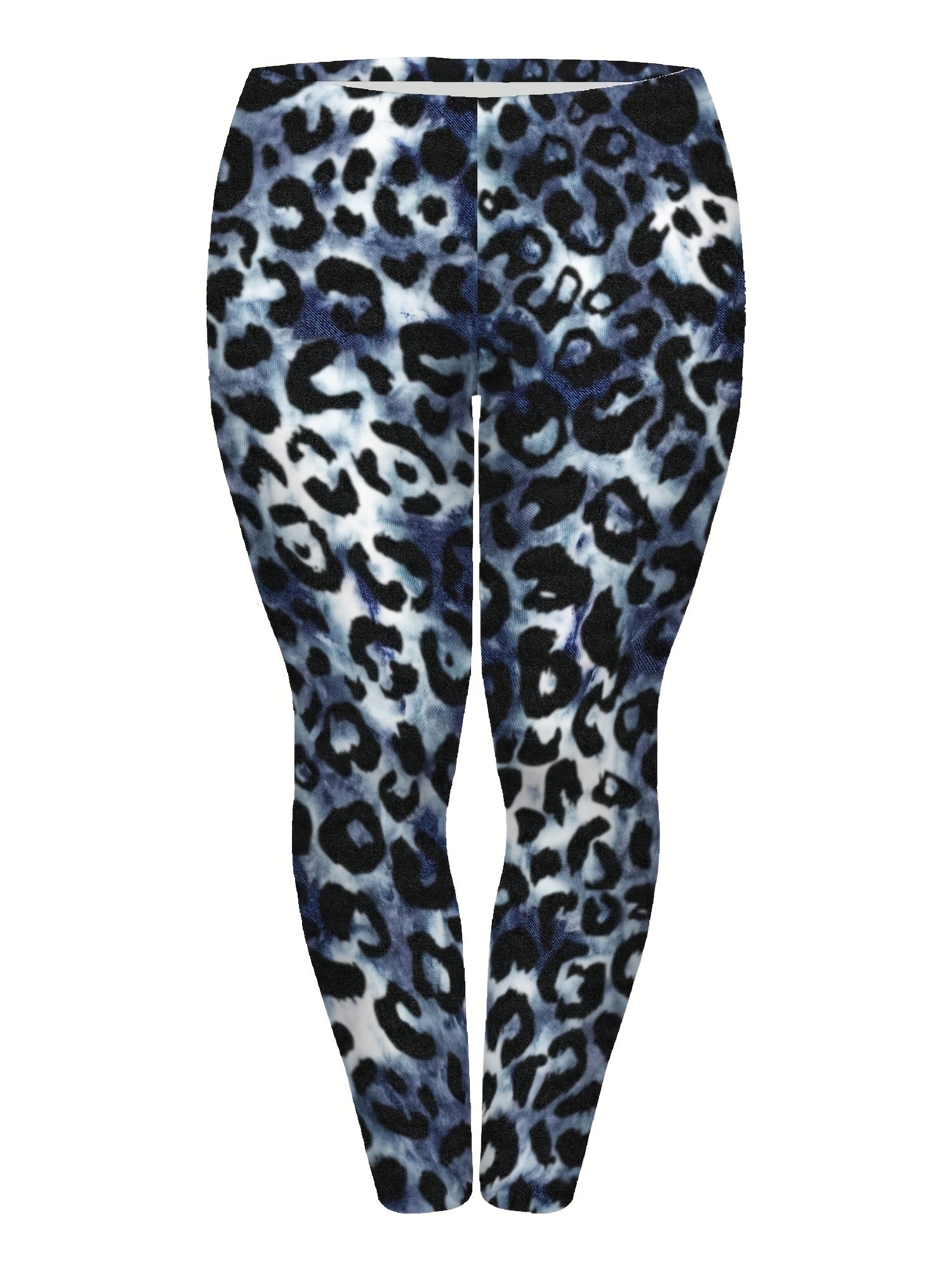 Tie Dye & Leopard Print High Rise Gym Yoga Pants