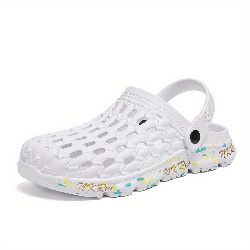 Men's Closed Toe Water Shoes Slip on Sandals Soft Sole Beach Sandals