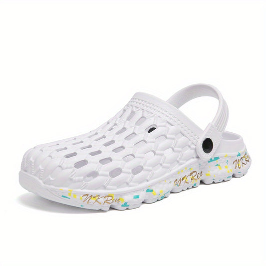 Men's Closed Toe Water Shoes Slip on Sandals Soft Sole Beach Sandals