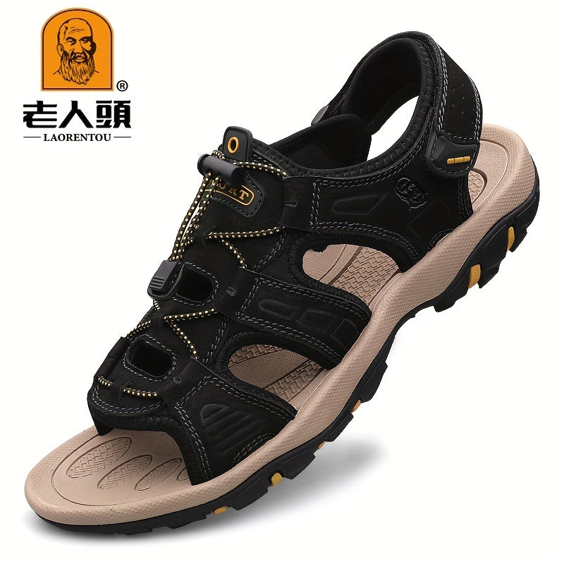 Men's Breathable Mesh Non slip Sandals Quick Dry Beach Shoes