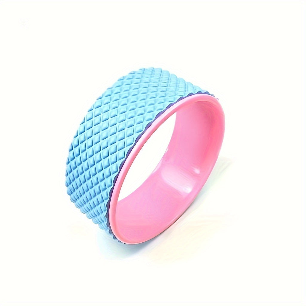 Yoga Fitness Auxiliary Wheel 3D Yoga Wheel for Back & Shoulder Stretching