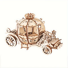 3D Pumpkin Car Jigsaw Puzzle Model High Difficulty Building Bloc