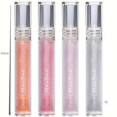 Shimmering Lip Gloss with Plumping Effect