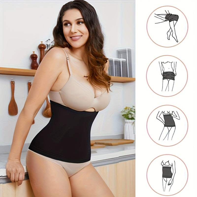 Women's Corset Waist Trainer Tummy Control Belt - Size Up