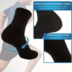 3 Pairs Copper Compression Socks 15 20mmHg Anti Blister Boost Circulation