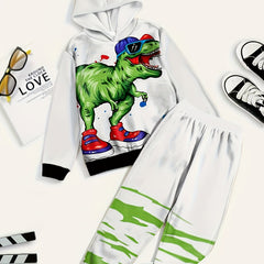 Dino Print Two-Piece Set for Kids