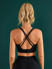 Sporty Bra Shockproof Fitness Crop Tank Top