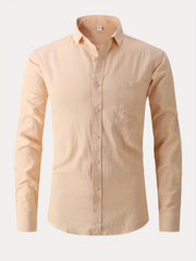 Men's Long Sleeve Casual Base Layer Shirt