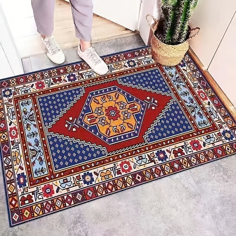 Home Entry Mat Lightweight Polyester Fabric 15.7x23.6inch, 8 Patterns