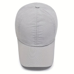 Men's Summer Sun Visor Baseball Cap Mesh Outdoor Sports Quick Dry Cap