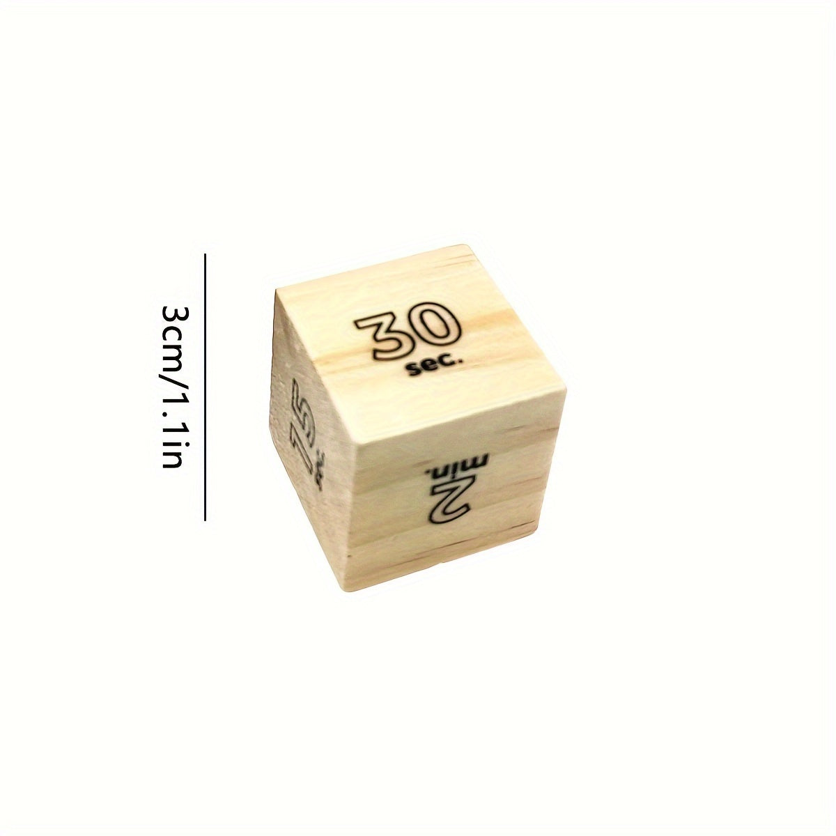 Wooden Right Angle Dice Home Sports Games Numbers Creative Dice