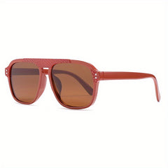 Vintage Aviator Snakeskin Sunglasses for Men, Polarized