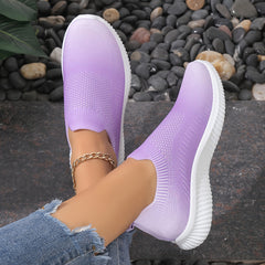 Mesh Breathable Low Top Sneakers Running Shoes Women's Footwear