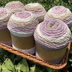 5 Strands Cotton DIY Braided Yarn Ball Knitting Yarn