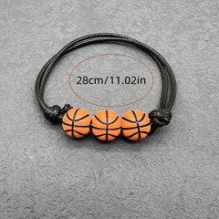 Girls Soccer Party Favors - Sport Ball Charm Bracelets Set of 4