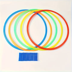 Hopscotch Round Set Outdoor Indoor Obstacle Course For Kids Playground