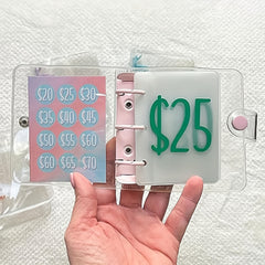 Savings Binder L 1000 Savings Challenge Budget Book With Cash Envelopes