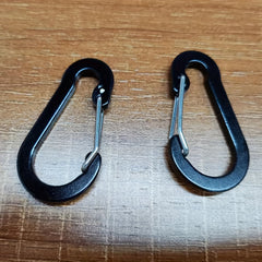 2pcs Aluminum Alloy Key Chain Outdoor Buckle