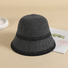 Multicolor Wool Bucket Hat Unisex Valentines Gift