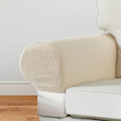 2pcs Grid Sofa Armrest Covers for Living Room Home Decor