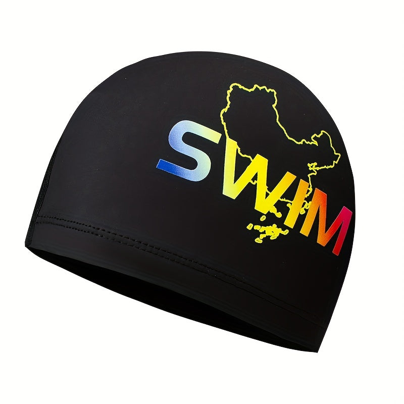 Silicone Swimming Cap for Adults Breathable with Ear Protection