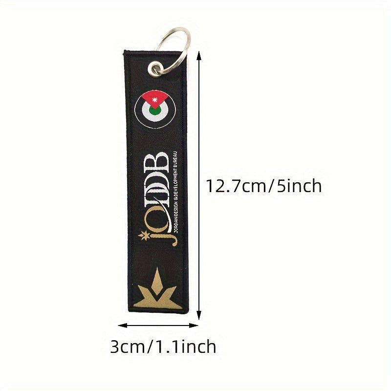 Embroidery Key Chain Bag Purse Pendant Accessories