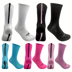 Sweat Absorbing Crew Socks for Outdoor Sports - Men Women