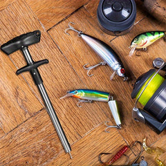 Stainless Steel T Fish Hook Remover Fishing Tackle