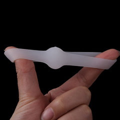 2pcs Silicone Toe Straightener Separator
