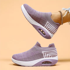Women's Air Cushioned Slip on Walking Shoes