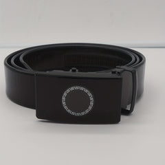 Men's Circle Pattern PU Business Casual Belt