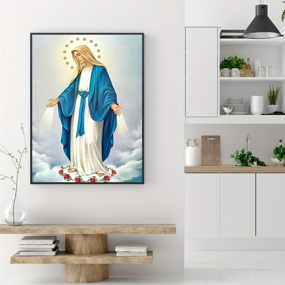 1pc Priest Pattern Canvas Painting Poster Religious Decor