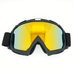 Windproof Motorcycle Glasses with Retro Mask for Skiing Off Road