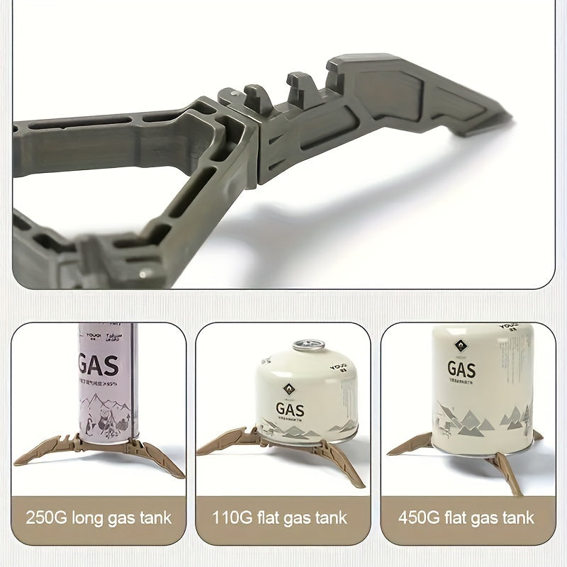Foldable Gas Tank Holder for Outdoor Stove