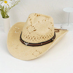 Breathable Sunshade Cowboy Hat for Outdoor Activities