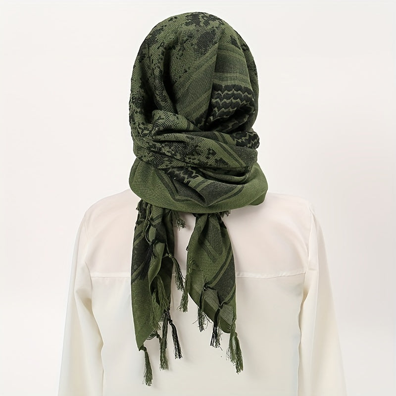 Military Shemagh Scarf Tactical Desert Scarf Keffiyeh Head Neck Face Wrap