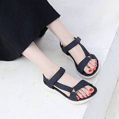 Women's Ankle Strap Flat Sandals Open Toe Non slip Shoes