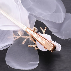 Feather Hair Clip Bridal Hair Accessories Wedding Headpiece
