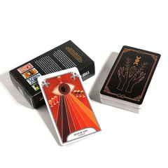 Crystal Magic Tarot with QRCode Pdf Guidebook Christmas Merry Tarot Card