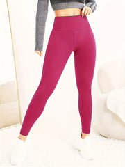 Solid Seamless High Stretch Skinny Tight Pants for Yoga Running