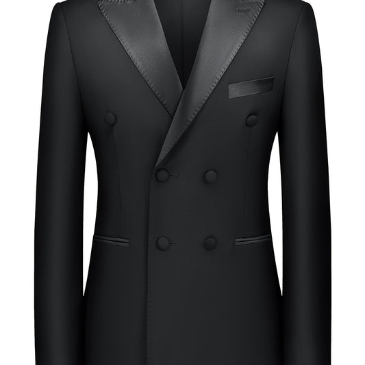 Men's Double Breasted Suit Top