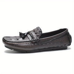 Men's Tassel Loafer Shoes Lightweight Slip On Moccasin Shoes